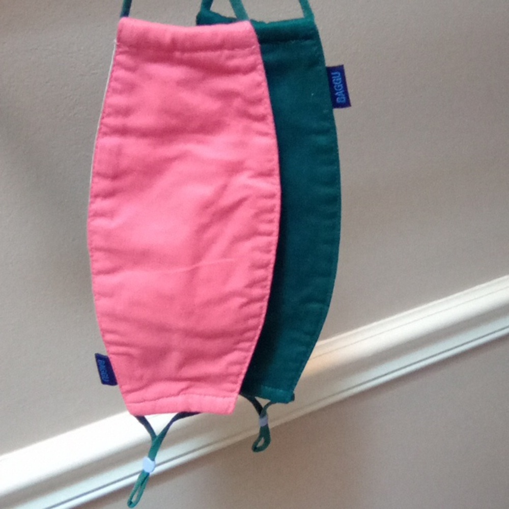 Two Baggu Masks